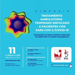 Simposio Tratamiento Ambulatorio Temprano enfocado a pacientes con SARS CoV-2 / COVID-19