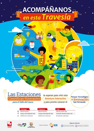 Estaciones Cient&iacute;ficas Itinerantes para el Valle del Cauca