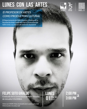 Charla "El profesor de artes como productor cultural"