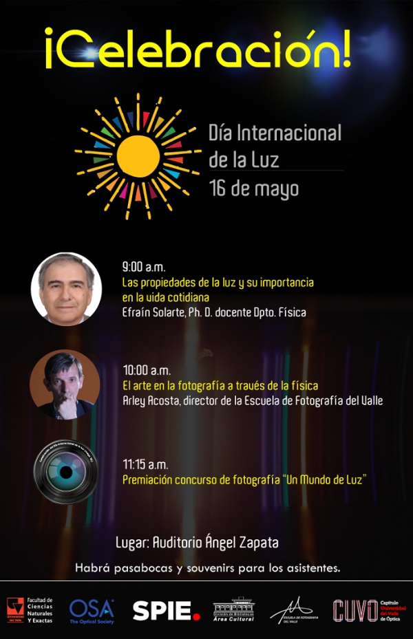 Celebraci&oacute;n del D&iacute;a Internacional de la Luz