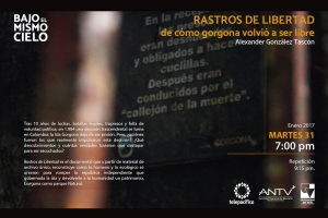 Documental 'Rastros de libertad', por Telepac&iacute;fico