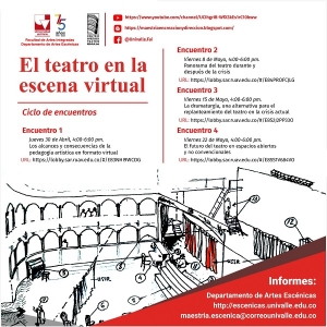 Inicia el ciclo El teatro en la escena virtual