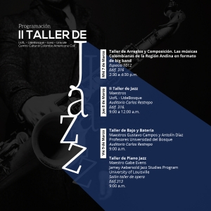 Taller de jazz en la Facultad de Artes Integradas