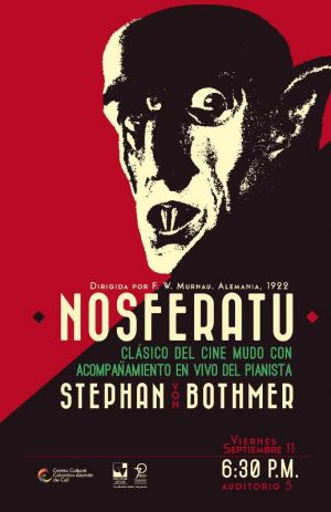 Nosferatu musicalizada en vivo, en Mel&eacute;ndez
