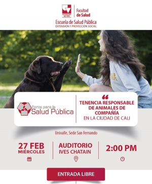 Foro Tenencia responsable de animales de compa&ntilde;&iacute;a en Cali