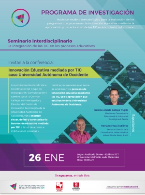 Innovaci&oacute;n Educativa mediada por TIC