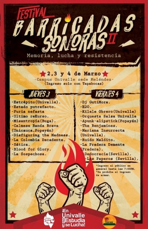 Festival Barricadas Sonoras II - Memoria, Lucha y resistencia