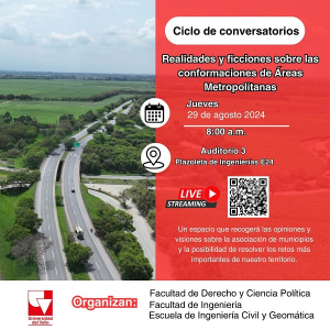 Inicia ciclo de conversatorios sobre &Aacute;reas Metropolitanas
