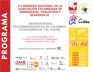 II Congreso Nacional de Demograf&iacute;a, Poblaci&oacute;n y Desarrollo