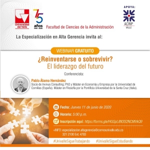 Conferencia virtual sobre liderazgo del futuro posterior a la Covid-19