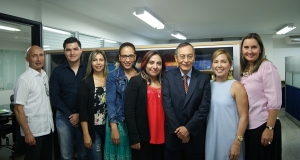 Rectora de Universidad de Bolivia visita Instituto de Prospectiva