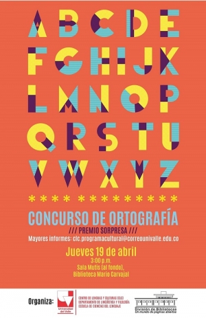 Concurso de ortograf&iacute;a
