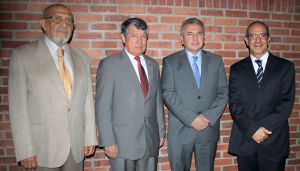 Rectores y directivas durante la Alianza de Universidades.