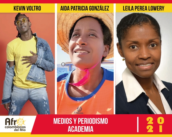 Tres univallunos destacados como Afrocolombianos del A&ntilde;o 2020-2021