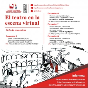 Contin&uacute;a el ciclo El teatro en la escena virtual