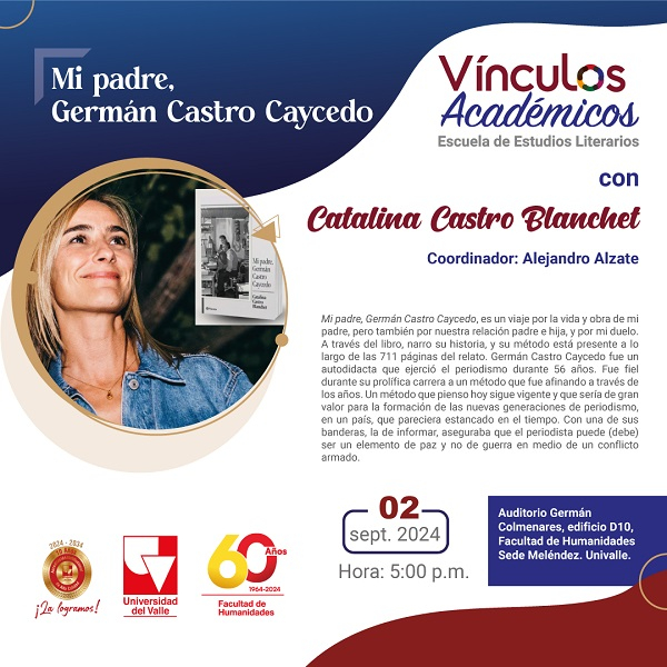 Presentaci&oacute;n de Mi padre, Germ&aacute;n Castro Caycedo
