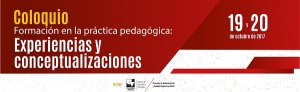 Coloquio Formaci&oacute;n en la pr&aacute;ctica pedag&oacute;gica