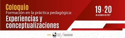 Coloquio Formaci&oacute;n en la pr&aacute;ctica pedag&oacute;gica