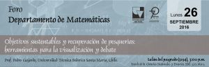 Objetivos sustentables y recuperaci&oacute;n de pesquer&iacute;as