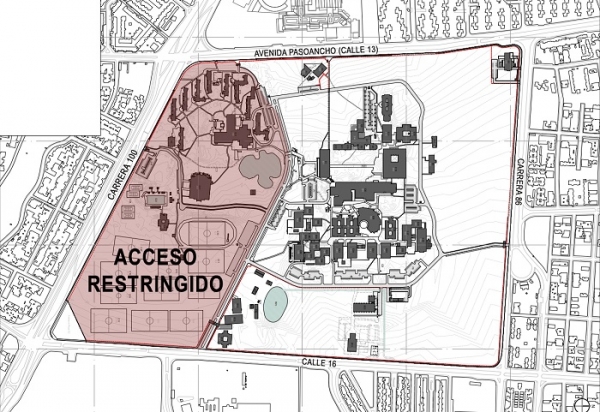 Comunicado de la Direcci&oacute;n Universitaria - Restricciones de acceso al campus de Mel&eacute;ndez