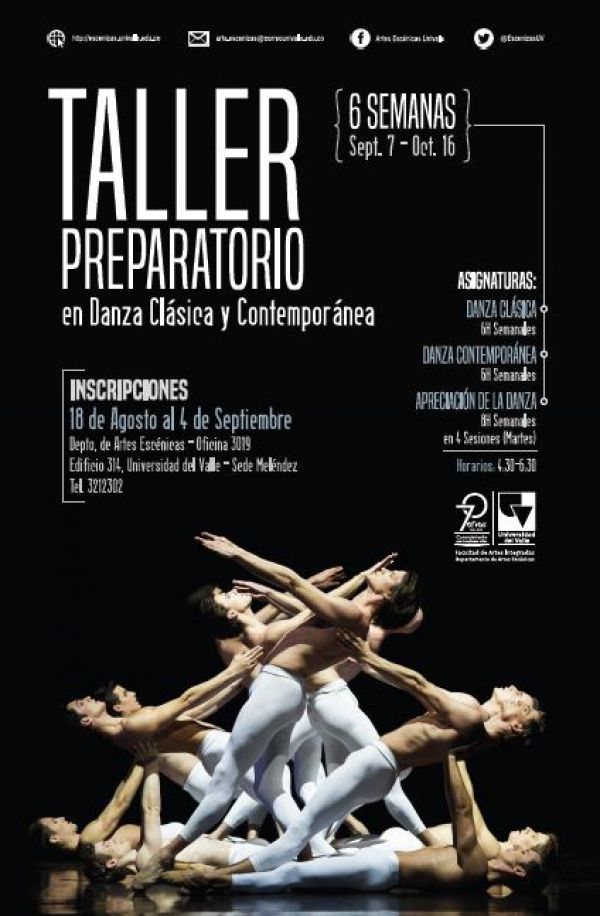 Inscripciones al taller en Danza Cl&aacute;sica