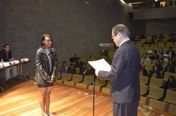 Estudiante gana concurso de Oratoria Japonesa