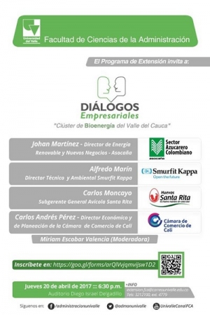 Cl&uacute;ster de Bioenerg&iacute;a en Di&aacute;logos Empresariales