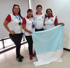 Campeonas en el torneo de bolos de los  XXI Juegos Nacionales Deportivos de Servidores P&uacute;blicos