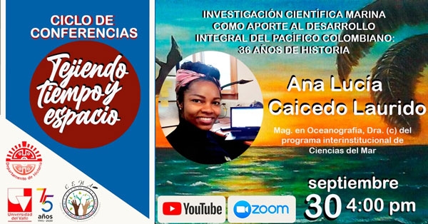 Tercer ciclo de conferencias: Tejiendo Tiempo y Espacio