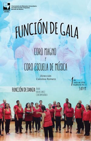 M&uacute;sica y danza en despedida de semestre