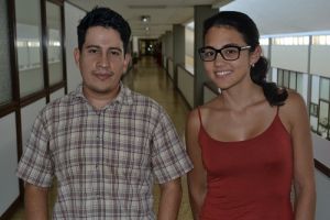 Roberto Galindo, guatemalteco e Isabel Torres, cale&ntilde;a