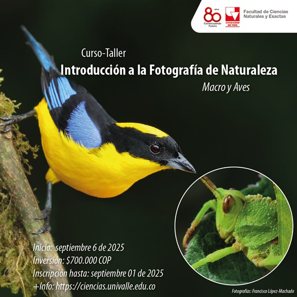 Curso-Taller de Fotograf&iacute;a de naturaleza: Macro y Aves