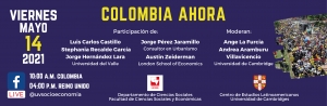 Colombia ahora, una mesa redonda sobre la situaci&oacute;n actual de nuestro pa&iacute;s