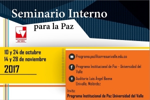 Inicia Seminario Interno para la Paz en Univalle