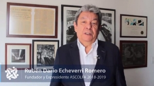 Vicerrector recibe reconocimientos en los 35 a&ntilde;os de ASCOLFA